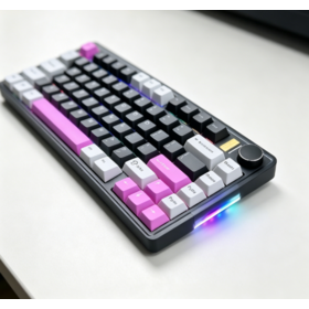 Bestseller Gaming Mechanische Tastatur, Tragbar, Bunt, Kabellos, Triple-Mode BT