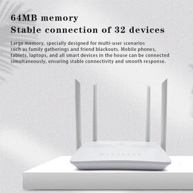راوتر 4G للاستخدام المنزلي بسرعة نقل 300 ميجابت في الثانية