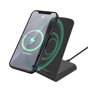 Großhandel Custom Desktop Universal Handy Schnelles Laden Tragbar 15W Desktop Wireless Charger Ständer für Smartphone