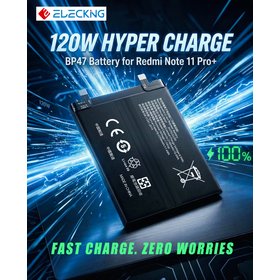 Dual Cell 100% Full Capacity BP47 Battery for Xiaomi Redmi NOTE 11PRO+ 4360mAh 4500mAh 120w Fast Charging