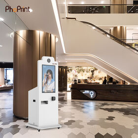 B Série Nouveau Produit Magique Paiement LED Cadre Selfie Miroir Photo Booth avec iPad Smartphone Caméra SLR Compatibilité pour Mariage P