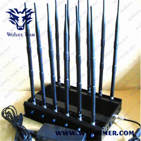 Vente en Gros Brouilleur de Signal 12 Bandes pour Téléphone Portable GSM CDMA 3G 4G 5G WIFI GPS VHF UHF Lojack