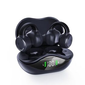Auriculares Deportivos Inalámbricos OEM con Conducción Ósea, Auriculares Bluetooth con Pantalla Digital de Potencia, para Correr, Senderismo, Entrenamiento