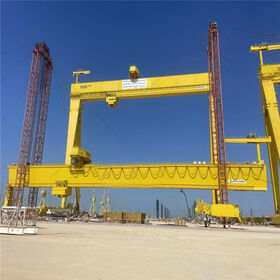 Large Outdoor Gantry Crane for Shipbuilding 40.5 Tons Container Crane with Core Motor Gearbox