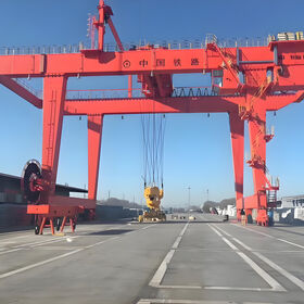 Dupla Viga Pórtico Guindaste Heavy Duty 50-400 Ton Shipbuilding Portal com Motor & Bearing Controle Remoto 3 Fase de Poder