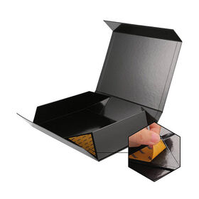 Boîtes en carton d'emballage de luxe Boîte pliante avec impression magnétique