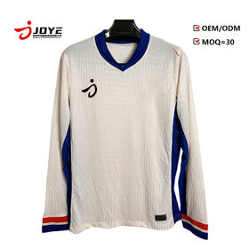 Setelan jersey retro klasik 100% poliester, ringan, cepat kering, menyerap keringat, untuk tim nasional sepak bola