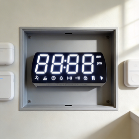 4 Digit Ultra Bright White Custom 7 Segment LED Display for Oven Appliance