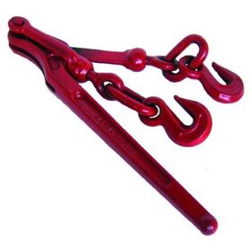 Lever Type Load Binder, Forged / Cast Handle, Red & Yellow Painted, Heavy Duty Cargo Lashing Tensioner