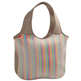 Célèbre Sac de Plage Tote en Néoprène avec Impression Complète, Grand Sac à Provisions, Sac à Main