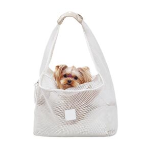Bolsa de Viagem de Verão em Malha para Gatos, Respirável, com Janela, Bolsa de Ombro Portátil para Animais de Estimação, Suprimentos para Cães e Gatos Pequenos