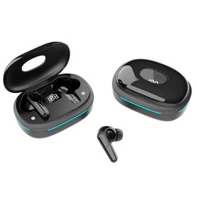 Écouteurs sans fil TWS Plus70 avec suppression active du bruit, écouteurs Bluetooth avec écran numérique, écouteurs stéréo avec lumière respiratoire