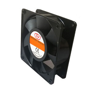 Ventilador axial 220V AC com lâminas de alumínio 12038 Resfriamento de alta eficiência para sistemas de ventilação industrial