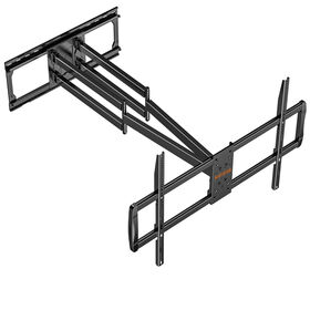 FORGING MOUNT Extra Long Dual Arm TV Wall Mount (Fits 50-120 inches TV)