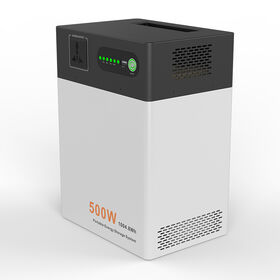 500 vatios batería de reserva recargable camping emergencia 500 W solar lifePO4 generador portátil de emergencia al aire libre estación de energía