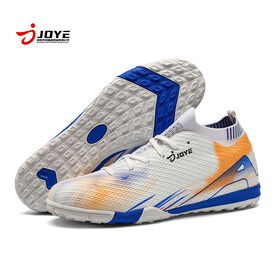Zapatillas de fútbol personalizables de alta calidad para hombre y mujer, para competición deportiva al aire libre y entrenamiento, todas las estaciones, soporte para venta al por mayor