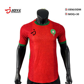 تصميم جديد لنادي كرة القدم العالمي طقم كرة القدم أعلى بدلة رياضية توافد مخصصة