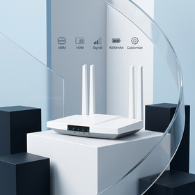 Router Jimi 4G CPE 3G 4G LTE WiFi eSIM Router 300Mbps WiFi Hotspot 4G LTE WiFi Mifis Grosir