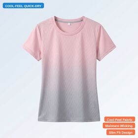 Premium Breathable 140gsm Women's Quick Dry T-shirt for Outdoor for sale