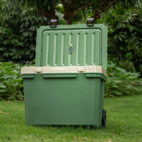 48L Large Capacity Cooler Box, Wholesale Durable Outdoor Ice Chest with Sealed Lid