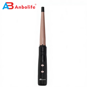 Plancha de Pelo Eléctrica Inalámbrica Portátil Anbolife USB Lista para RV, Rizador Eléctrico Cerámico 210°C con Pantalla LED, Batería 5200mAh para Uso Doméstico