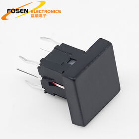 LED-Leucht schalter 160gf, rot, direkt, Fabrik, für Unterhaltung elektronik TS-2010