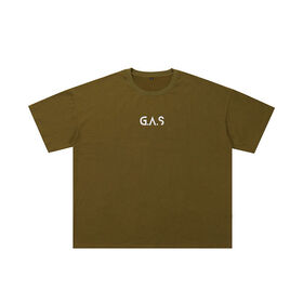 T-shirts unisexe plaine recadrée Boxy hommes surdimensionné T-shirt pour l'impression