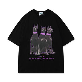 Respirant Avec Motif Coton Impression Personnalisée T-shirt