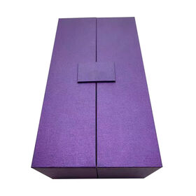 Cajas de Embalaje Rígidas de Papel de Lujo Personalizadas 2026 con Impresión de Logotipo para Caja de Regalo de Botella de Vino