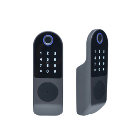Hochwertiges wasserdichtes Smart Door Lock mit Tuya App, Fingerabdruck und WiFi - Digitale Türschloss mit Passwort