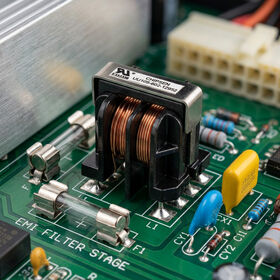 UU105 Common Mode Choke Induktor EMI-Filter für Stromversorgung, Hochfrequenz-Kupferdrahtspule, Unterhaltungselektronik