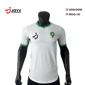 Set jersey tandang pemain musim panas dengan potongan otomatis lengan pendek 100% poliester