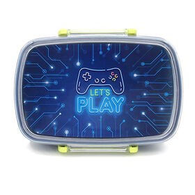 Caja de almuerzo de plástico PP de material de grado alimenticio con patrón de dibujos animados popular y buena calidad para niños