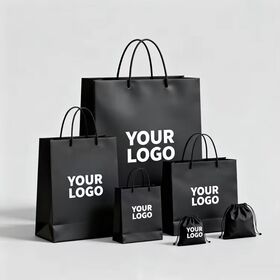 Ropa y zapatos personalizados marca tienda bolsa de compras Ramadán bolsas de regalo gracias bolsas de regalo papel de regalo