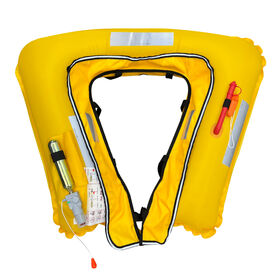 Chaleco Salvavidas Inflable Mayorista Certificado CE con Flotabilidad de 150N