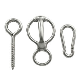 Trousse et Fournitures pour Chevaux, Équipement d'Entraînement Équin, Accessoires Sûrs pour Chevaux avec Anneau à Vis