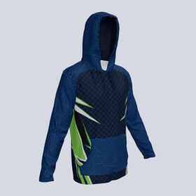 Maßgeschneidertes Angelshirt mit Sonnenschutz, Team-Club-Bekleidung, UV-Hoodie, digitale Sublimationsdruck, Langarm, Hawk Hoodie