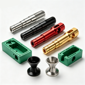 Servicio de Mecanizado CNC Personalizado de 3/4/5 Ejes para Dispositivos Médicos - Fresado y Torneado CNC, Electroerosión por Hilo, Piezas de Cobre y Aluminio