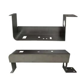 OEM metal stamping parts, bracket, made of CRS, nickel plated