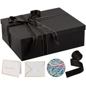 Kotak Hadiah Karton Kaku Mewah Berkualitas Tinggi Berlapisan Spons dan Laminasi Matte - Gaya Elegan dengan Logo Kustom dan Embossing