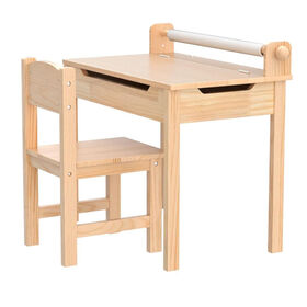Precio de fábrica los niños madera maciza escuela escritorio conjunto ideal para Kindergarten y Playroom uso