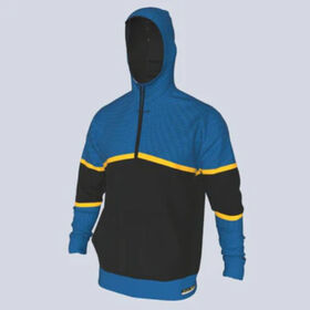 Vêtements d'entraînement imprimés par sublimation pour hommes et femmes de l'équipe Parramatta Eels Rugby Union Australien, Sweat à capuche personnalisé de capitaine