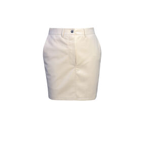 Wholesale RTW Design Zipper Closure Slim Leather Short Skirt for Woman Summer Wear