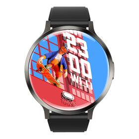 DM90 Elite Smartwatch AMOLED Display com Chamada Bluetooth e 170 modos esportivos