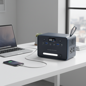 Accueil banques de puissance extérieure mobile mini 100w générateur solaire lifepo4 batterie rechargeable power station pour charger ordinateur portable