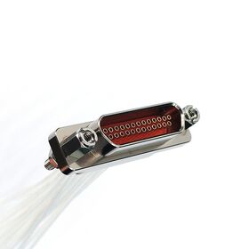 J30J Mikro-Rechtecksteckverbinder GJB2446 / MIL-C-83513 25-poliger Buchsen-Steckverbinder mit Kabel