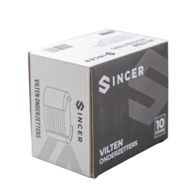 Weiße recycelte Wellpappe-Untersetzerbox mit Vierfarben-Offsetdruck und Goldfolien-Logo-Geschenkverpackung