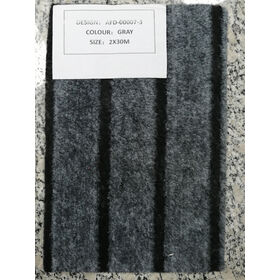 Non woven jacquard carpet with natural texture