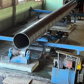 Diameter Pipe Astm A106 A252 Standard Ssaw Sprial Welded Steel Tube for Pile