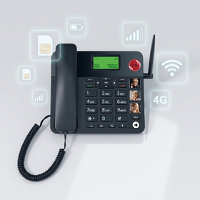 Telepon Nirkabel Tetap Jimi Performa Tinggi 4G LTE Desain Kokoh Wi-Fi 150Mbps Bluetooth 802.11n Bersertifikat